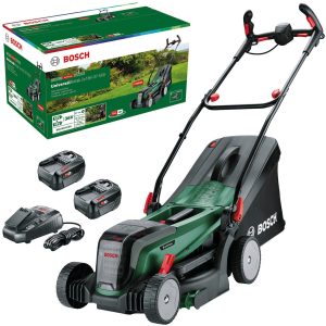 BOSCH HOME & GARDEN Akkurasenmäher UniversalRotak 2x18V-37-550